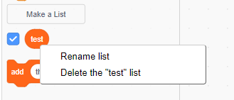 create rename delete