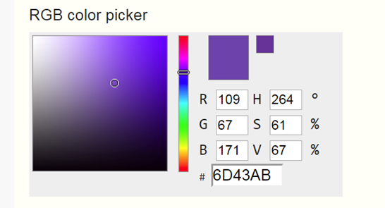 color picker